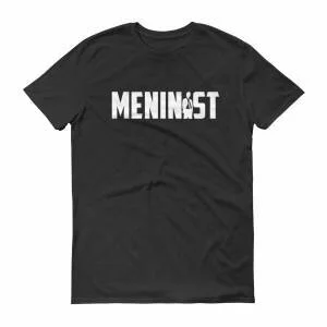 Meninist Short Sleeve White Logo T-shirt